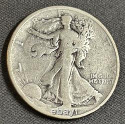 1921 P Walking Liberty Silver Half Dollar 50C Great Detail Walker Coin