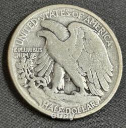 1921 P Walking Liberty Silver Half Dollar 50C Great Detail Walker Coin