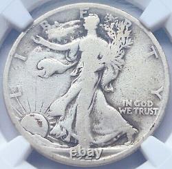 1921-S 50C NGC VG8 CAC Walking Liberty Silver Half Dollar 364003