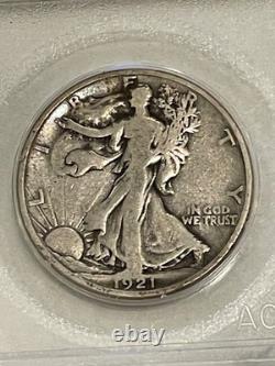 1921-S 50¢ Walking Liberty Half Dollar Very Solid Looking Coin