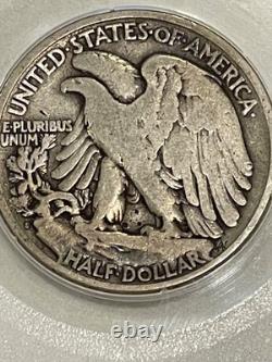 1921-S 50¢ Walking Liberty Half Dollar Very Solid Looking Coin