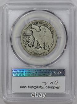 1921-S 50c Silver Walking Liberty Half Dollar PCGS G06 Low Mintage