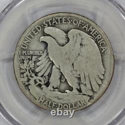 1921-S 50c Silver Walking Liberty Half Dollar PCGS G06 Low Mintage