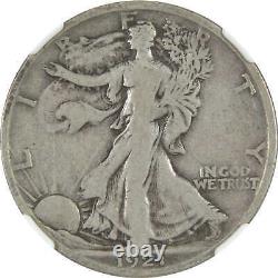 1921 S Liberty Walking Half Dollar F 15 NGC Silver 50c Coin SKUI14459