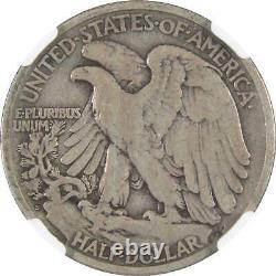 1921 S Liberty Walking Half Dollar F 15 NGC Silver 50c Coin SKUI14459