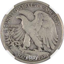 1921 S Liberty Walking Half Dollar VF 25 NGC CAC Silver 50c SKUI2851