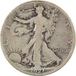 1921 S Liberty Walking Half Dollar VG 90% Silver 50c SKUI10699