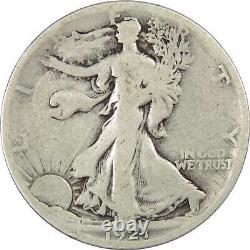 1921 S Liberty Walking Half Dollar VG Very Good Silver 50c SKUIPC7601
