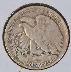 1921-S Walking Liberty 90% Fine Silver (Circulated)