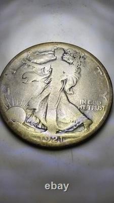 1921 S Walking Liberty HLAF Dollar Key