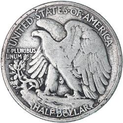 1921 S Walking Liberty Half Dollar 90% Silver FN Details Problems See Pics E008