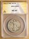 1921 S Walking Liberty Half Dollar Anacs Vg10