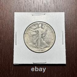 1921-S Walking Liberty Half Dollar Key Date LOW Mintage Good Detail