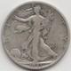 1921 S Walking Liberty Half Dollar, Vg-vg+, Scratched