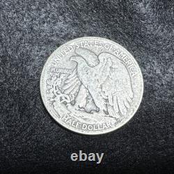 1921 S Walking Liberty Silver Half Dollar 50c Early Rare Key Date VG