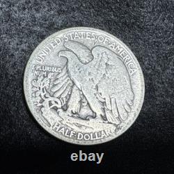 1921 S Walking Liberty Silver Half Dollar 50c Early Rare Key Date VG