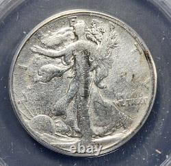 1921-S Walking Liberty Silver Half Dollar ANACS GOOD 4 Details (G780)