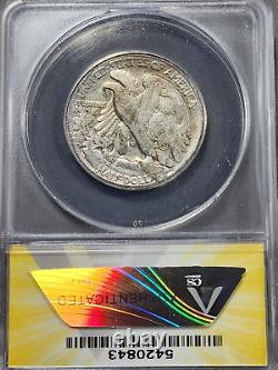 1921-S Walking Liberty Silver Half Dollar ANACS GOOD 4 Details (G780)