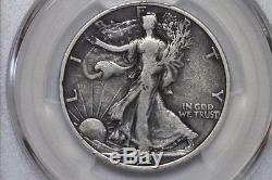 1921 S Walking Liberty Silver Half Dollar F15 PCGS 50c US Mint Coin