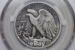 1921 S Walking Liberty Silver Half Dollar F15 PCGS 50c US Mint Coin