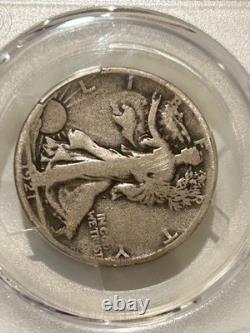 1921 S Walking Liberty Silver Half Dollar PCGS G6 Mintage 548k