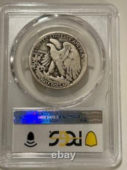 1921 S Walking Liberty Silver Half Dollar PCGS G6 Mintage 548k