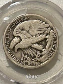 1921 S Walking Liberty Silver Half Dollar PCGS G6 Mintage 548k