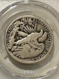 1921 S Walking Liberty Silver Half Dollar PCGS G6 Mintage 548k