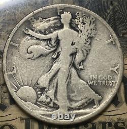 1921-S Walking Liberty half dollar