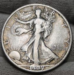 1921-S walking liberty half dollar