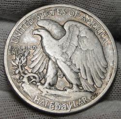 1921-S walking liberty half dollar