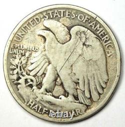 1921 Walking Liberty Half Dollar 50C (1921-P) Fine Details Rare Date Coin