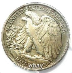 1921 Walking Liberty Half Dollar 50C Coin (1921-P) PCGS XF Detail Rare Date