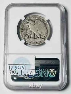 1921 Walking Liberty Half Dollar NGC VG-8