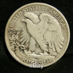 1921 Walking Liberty Half With Fine Details