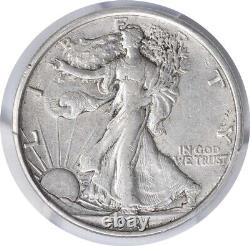 1921 Walking Liberty Silver Half Dollar AU50 PCGS (CAC)