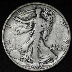 1921 Walking Liberty Silver Half Dollar CHOICE VF E397 JNNM