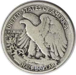 1921 Walking Liberty Silver Half Dollar Choice VG Uncertified #953