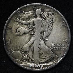 1921 Walking Liberty Silver Half Dollar FINE+ E283 RKCCT