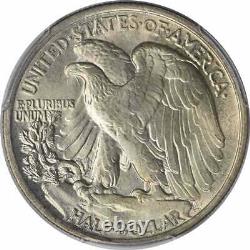 1921 Walking Liberty Silver Half Dollar, MS63, PCGS