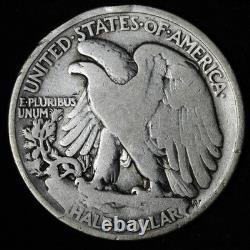 1921 Walking Liberty Silver Half Dollar VG E287 UJPH