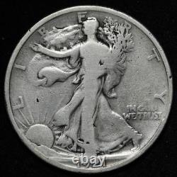 1921 Walking Liberty Silver Half Dollar VG E355 UDPQ