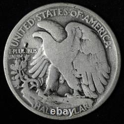 1921 Walking Liberty Silver Half Dollar VG E355 UDPQ