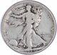1921 Walking Liberty Silver Half Dollar Vg Uncertified #334