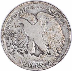1921 Walking Liberty Silver Half Dollar VG Uncertified #334