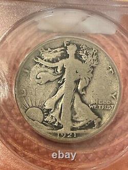1921-d Walking Liberty Half, Anacs G-6, Key/semi-key, No Problem Coin, Gr8 Lk