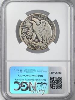 1921-s 50c Walking Liberty Silver Half Dollar Ngc Vg10 #6902947-040 1921-s 50c Walking Liberty Silver Half Dollar Ngc Vg10 #6902947-040