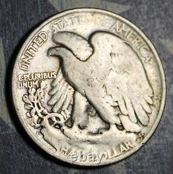 1921-s Walking Liberty Silver Half Dollar Collector Coin Free Shipping