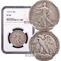 1923-S Walking Liberty Half (50c) NGC VF30