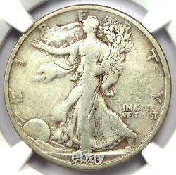 1923-S Walking Liberty Half Dollar 50C Certified NGC VF30 Rare Date